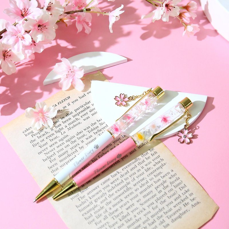 Other Materials Ballpoint & Gel Pens Pink - Sakura Herbarium Pen