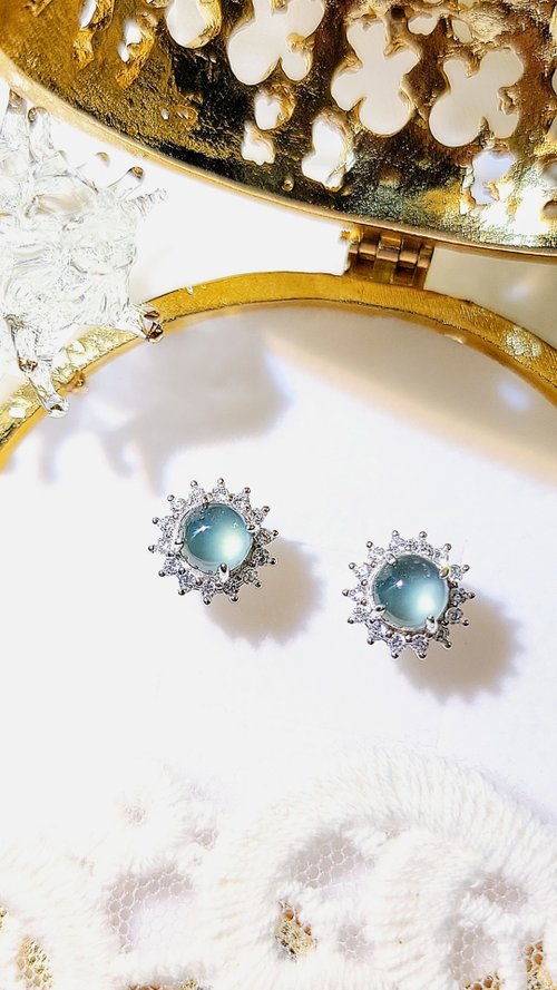 Hey there gorgeous blue deals post earrings