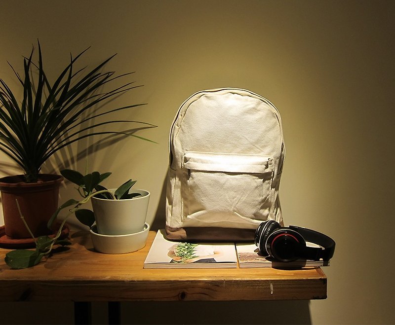 For ying919681 - Backpacks - Cotton & Hemp White