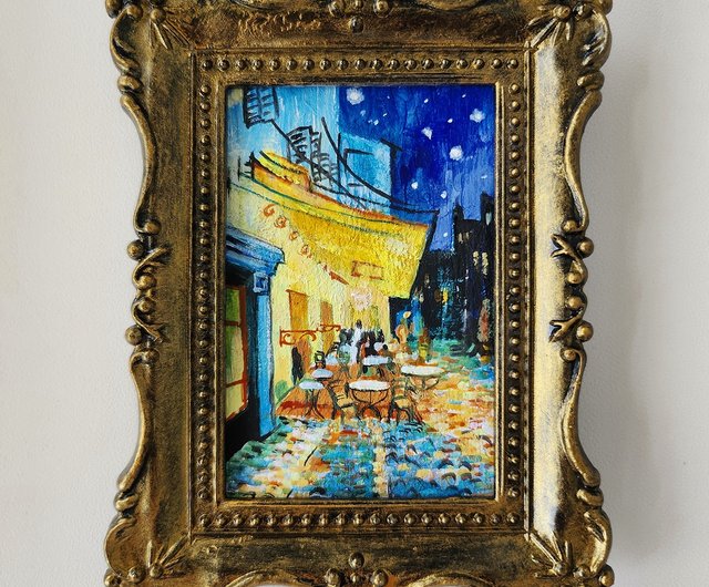 【額付き】超大型 ゴッホ 夜のカフェテラス 額付き】超大型 ゴッホ 夜のカフェテラス 夜のカフェテラス 【6号