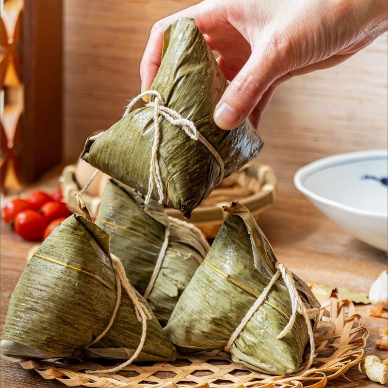 端午節 巨無霸南部蛋黃肉粽 粽意你禮袋組 含運 - 水餃/滷味/熟食 - 其他材質 