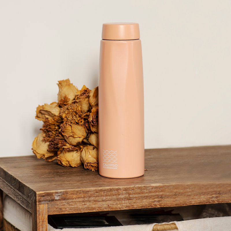 【客製化咖啡保溫瓶】 CHILI Calypso保溫瓶 - 珊瑚橙 500ml - 保溫瓶/保溫杯 - 不鏽鋼 橘色