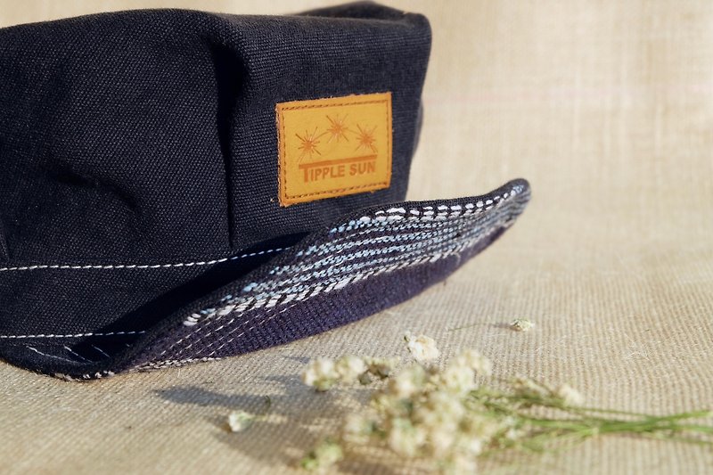 帽子新聞boy帽 黑色 繁體布藍 Pinkoi Line購物