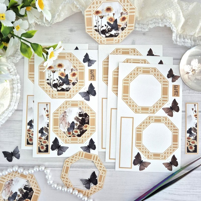 Oriental label paper sticker_June_10 - 貼紙 - 紙 