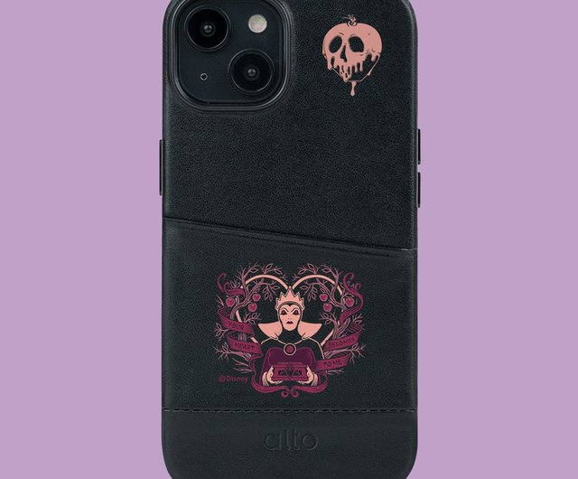 ディズニーシリーズ - カード落下防止レザー電話ケース iPhone