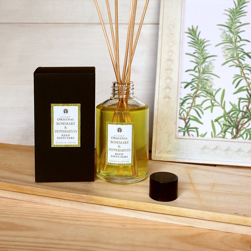 60ml Home Essential Oil Diffuser Bamboo│From RMB 560│Xiaowoju - น้ำหอม - น้ำมันหอม ขาว
