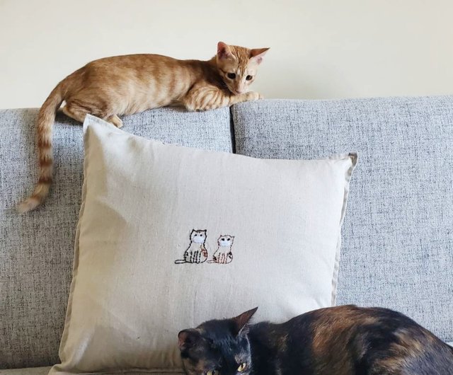 Cat Meme Pillow Cases, Meme Cushion Covers