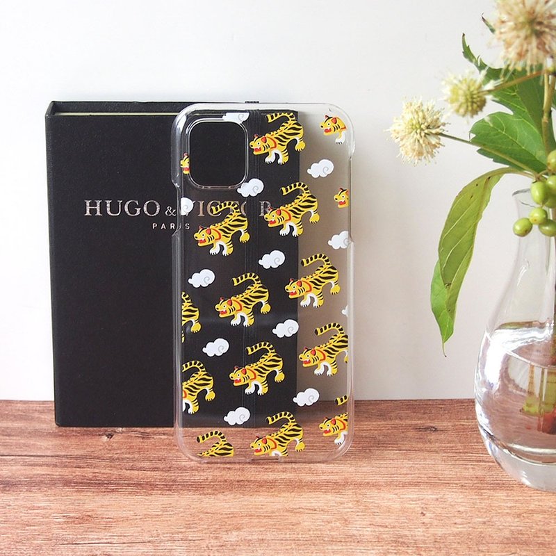 Clear Phone Case -Tiger doll  & Zuiun- - เคส/ซองมือถือ - พลาสติก สีใส