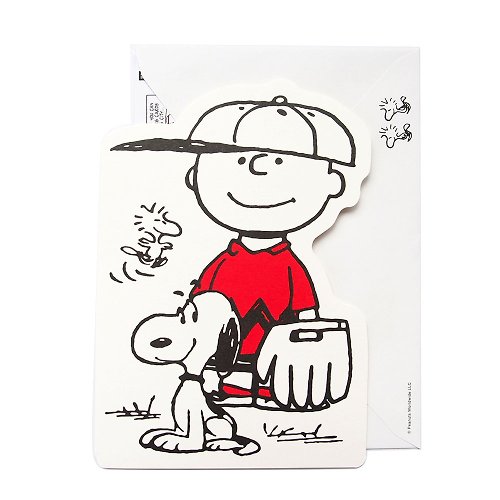 SNOOPY NEW YOUK YANKEES BIRTHDAY CARD 