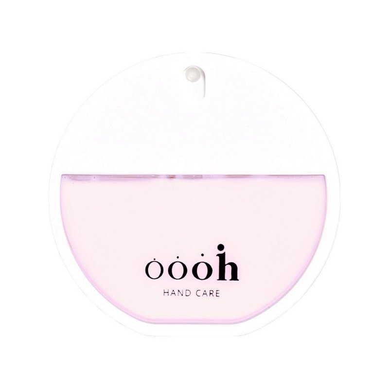 Oooh Hand Cream with Spray in Small White Bottle | Pink Peach 30ml - Nail Care - Concentrate & Extracts Green