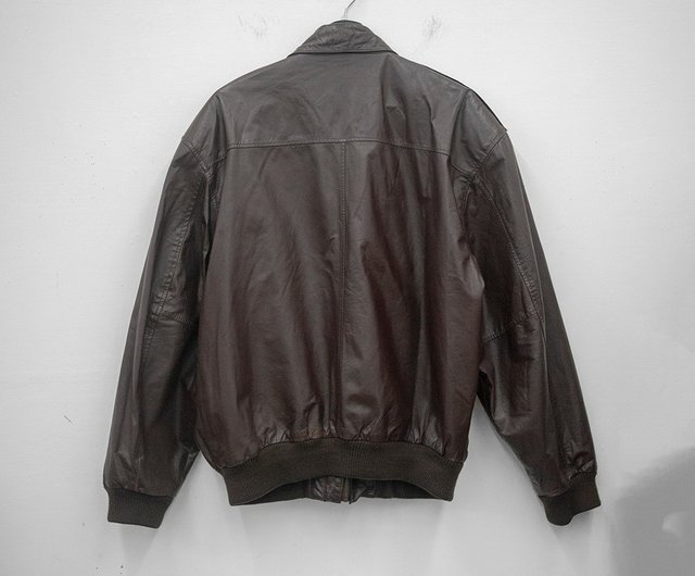 American Born Air Force Flight Jacket Type A2 空軍皮衣古著- 設計館