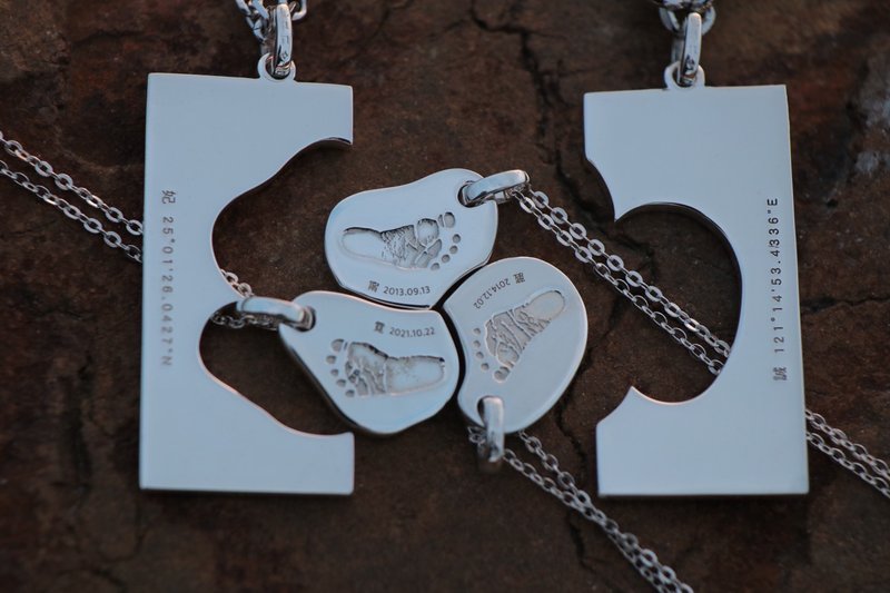 Together Series | Family Heritage 925 Silver Necklace - Necklaces - Silver 