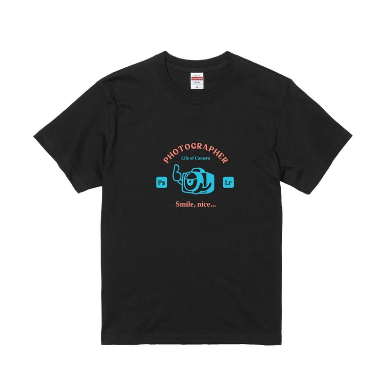 The Daily Profession T-Shirts - Photographer - Other - Cotton & Hemp Black