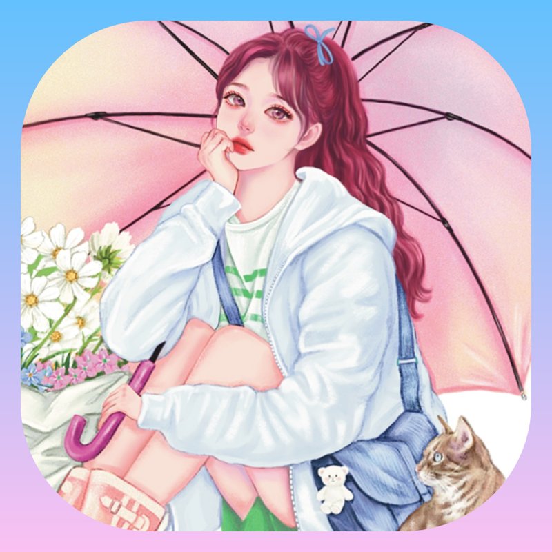 Yuni - 貼紙 - 紙 多色