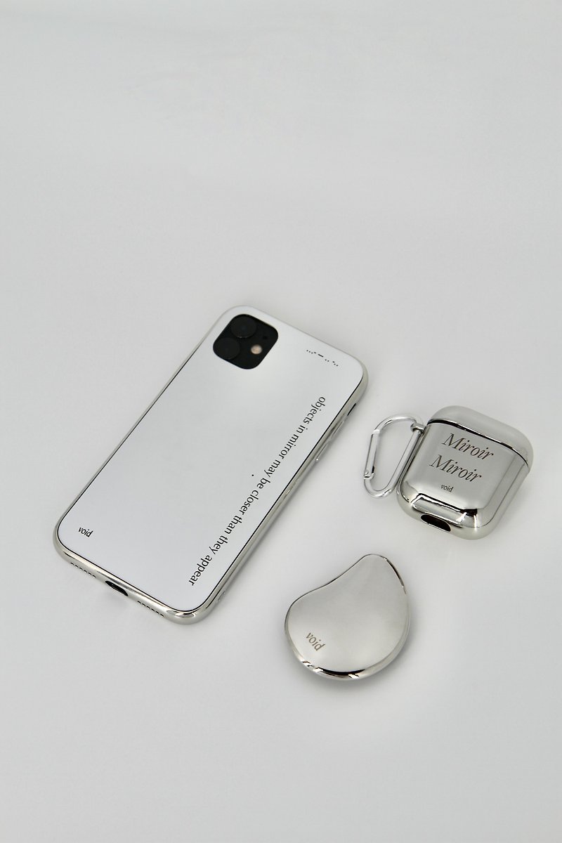 Chrome set gold limited group phone case, headphone case, tok - Phone Accessories - Other Metals Silver