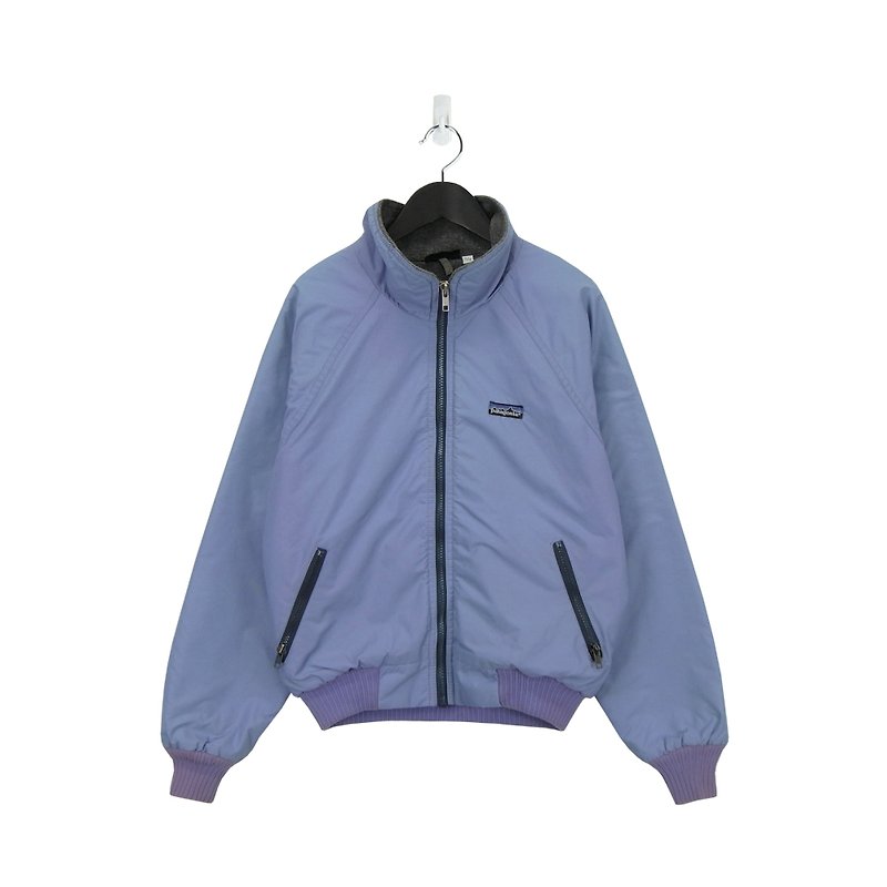 A‧PRANK :DOLLY :: 品牌Patagonia暗紫淺灰雙色內刷毛尼龍外套(J710140) - 男夾克/外套 - 棉．麻 紫色
