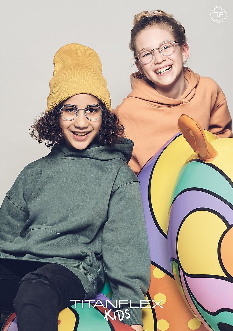 【TITANFLEX Kids】德國超彈性鈦金屬圓框兒童眼鏡 830123 - 眼鏡/眼鏡框 - 其他材質 多色