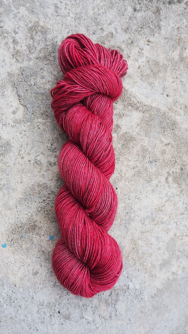 Hand-dyed lines. Passionate cowboy. (4ply socks) - Knitting, Embroidery, Felted Wool & Sewing - Wool 