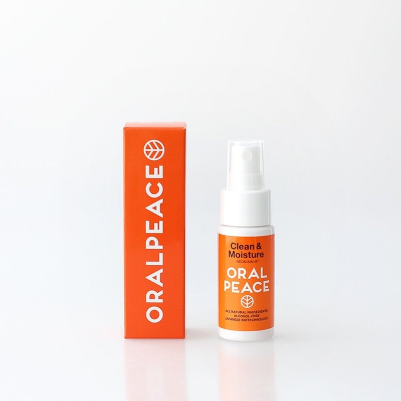 人用果香橘子口腔噴霧 日本專利原裝 ORALPEACE口樂平 漱口水 - 牙刷/口腔清潔 - 濃縮/萃取物 橘色