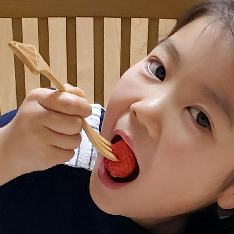 【SPICE】日本 PETIT'S MAMAN 兒童 天然木頭叉子&湯匙套組-火箭 - 寶寶/兒童餐具/餐盤 - 木頭 多色