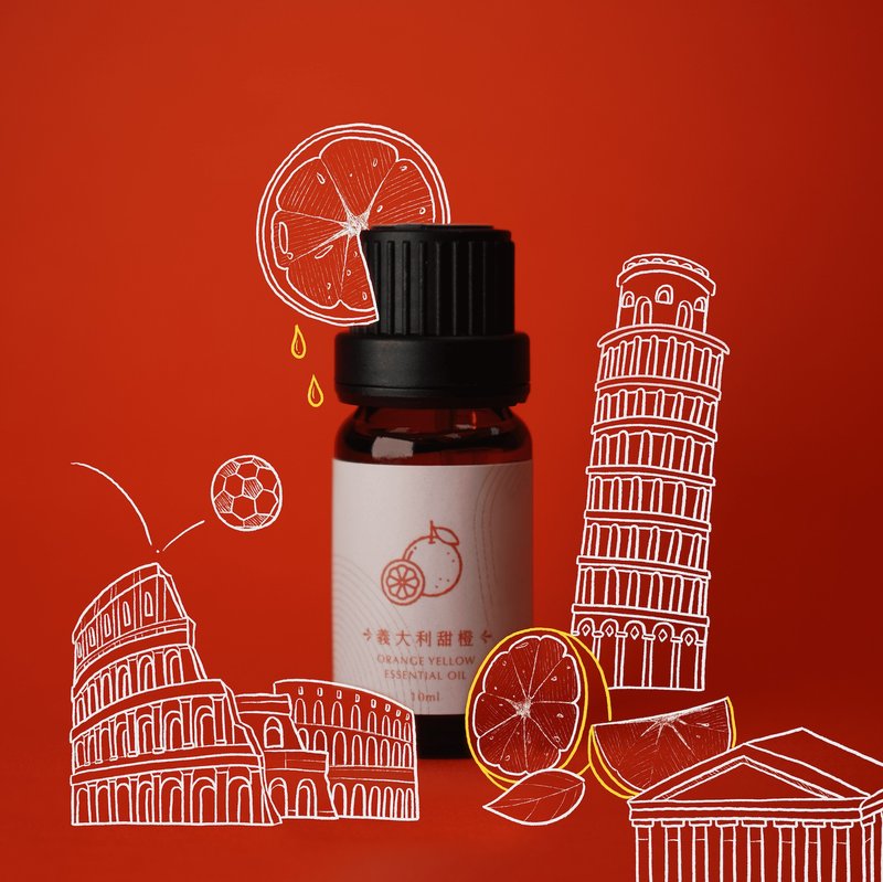【異國香氛】 義大利有機甜橙精油/ 水氧機精油 擴香 - 香氛/精油/擴香 - 精油 