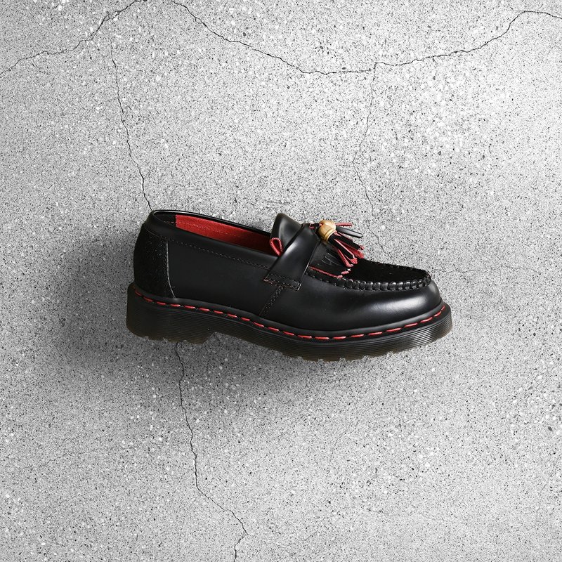 Dr. Martens shoes Year Of Dragon UK4 - Women's Leather Shoes - Genuine Leather Black