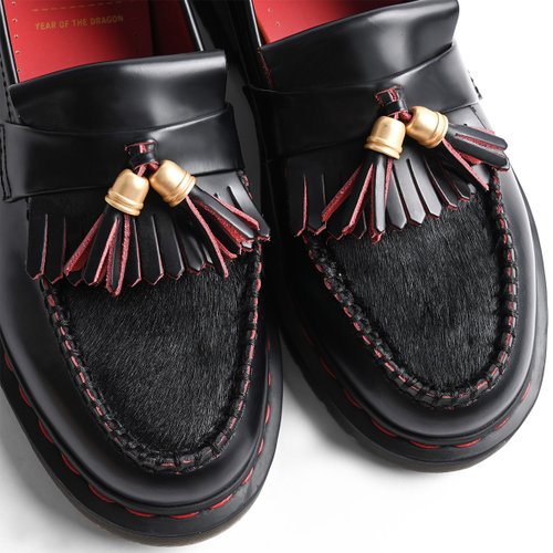 ドクターマーチン タッセルローファー UK4 Dr.Martens OXBLOODカラー タッセルローファー | ドクター