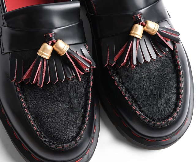 【美品】Dr.Martens ドクターマーチン　タッセルローファー　uk4 dショッピング |ドクターマーチン メンズ レディース クアッド