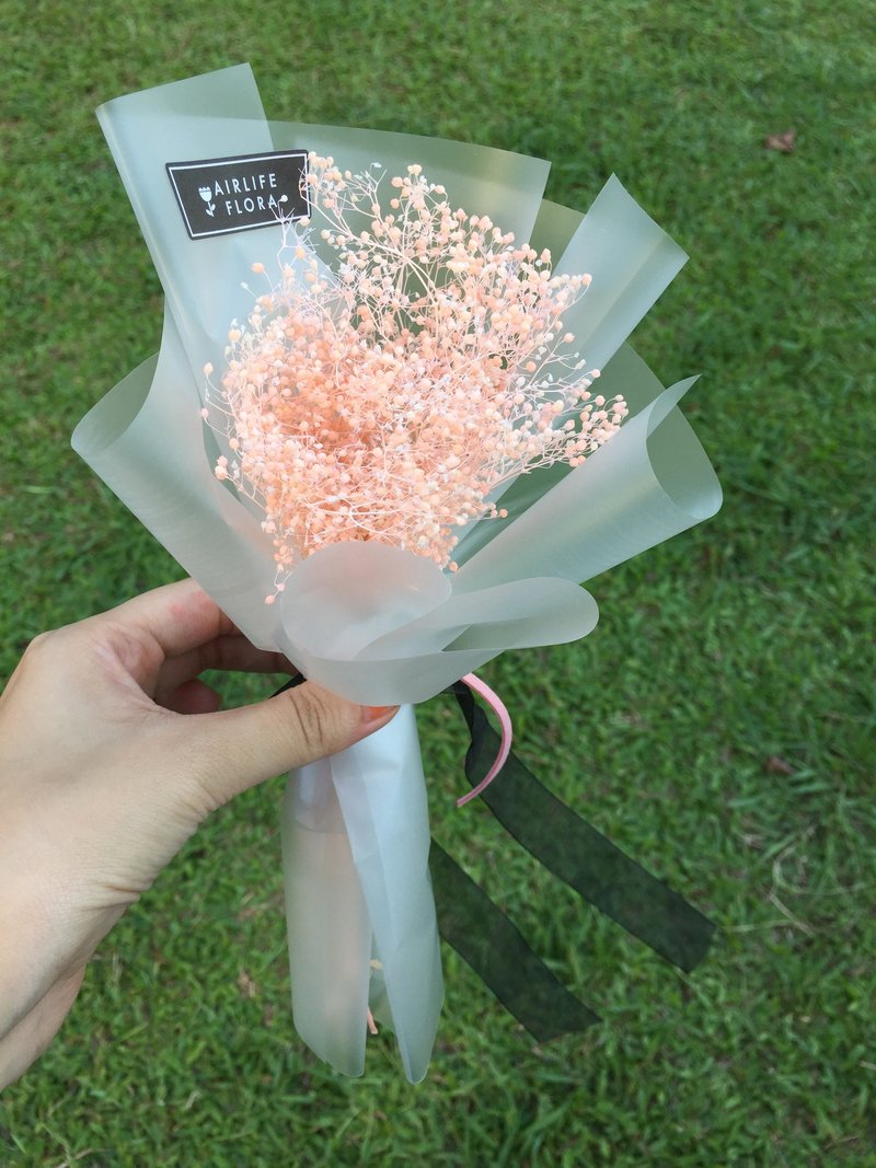 糖果色滿天星乾燥花束| AIRLIFE FLORA 小生活花朵 - 盆栽/植栽 - 植物．花 橘色