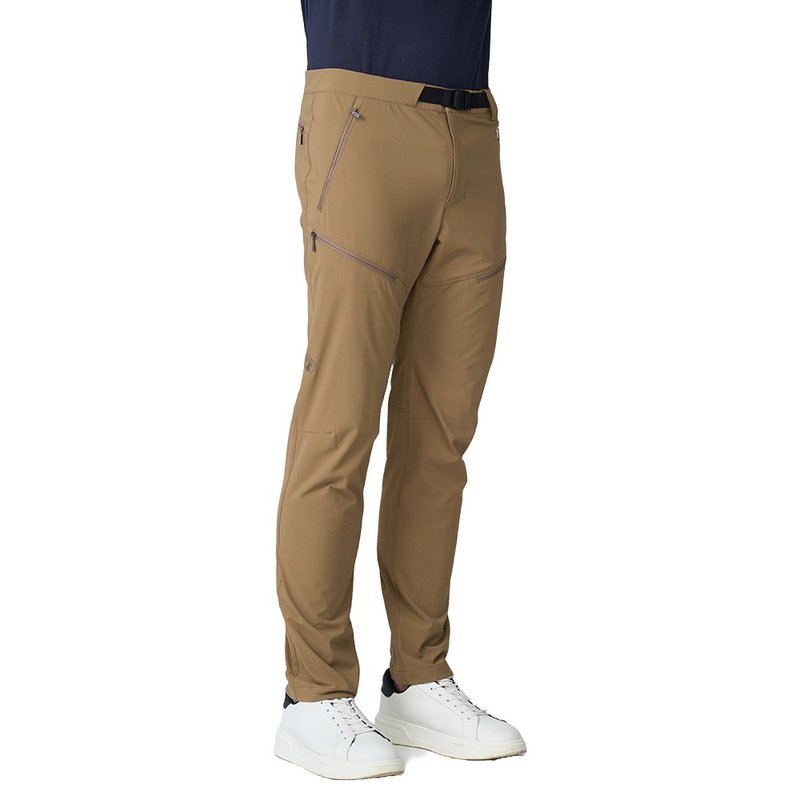 【Wildland】4-Way Stretch Zip Pocket Durable Water-Repellent Cargo Pants for Men 0B12308-163 Sand - กางเกงขายาว - เส้นใยสังเคราะห์ สีกากี