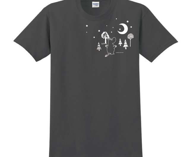 ムーミン認定 星を見上げる半袖tシャツ ブラック ホワイト ショップ Iam Select Shop Tシャツ Pinkoi
