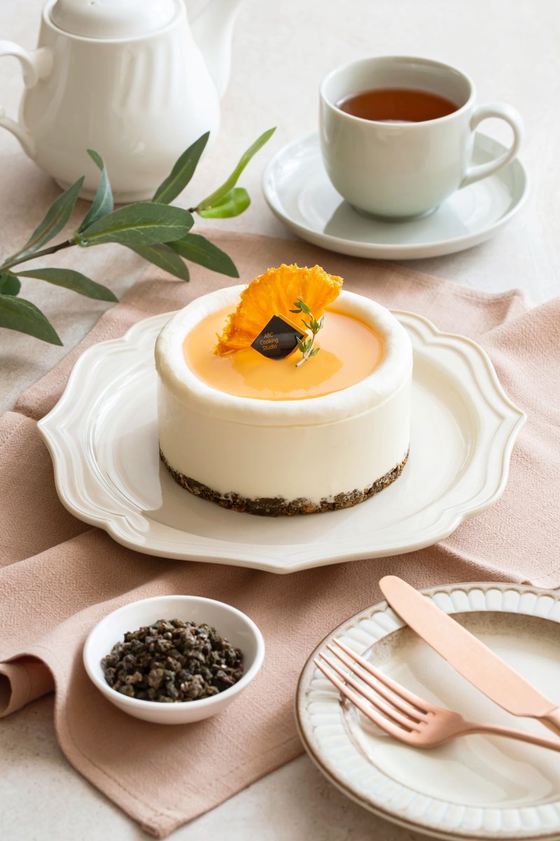 Experience class-Red Oolong Mousse Cake Baking Course [Global Banqiao Classroom] - อาหาร/วัตถุดิบ - วัสดุอื่นๆ 