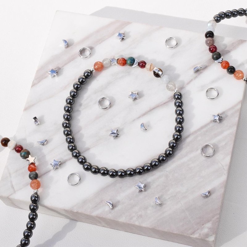 Universe stone bracelet S099 #minimminiverse - 手鍊/手環 - 石頭 