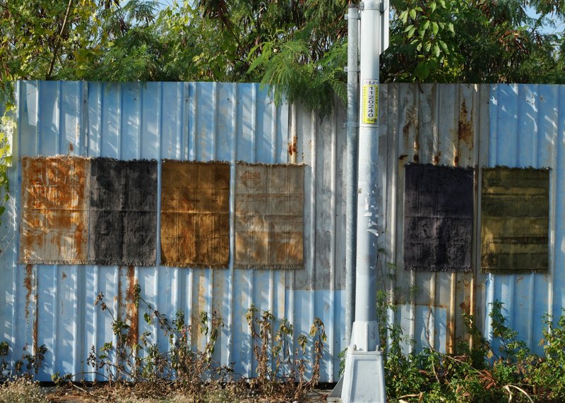 Rusted Dye Woven Blanket - Blankets & Throws - Cotton & Hemp 