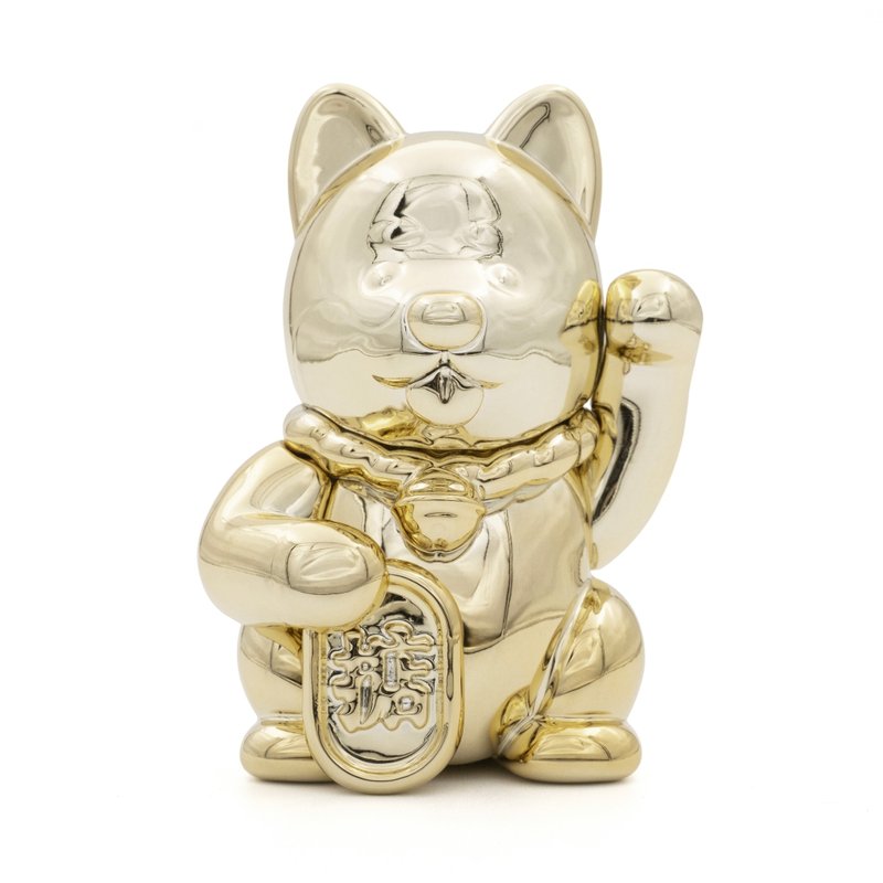 【賀年系列】吉祥師PJai 82mm (黃金版 - 掂) (TY001) - 公仔/玩偶 - 塑膠 金色