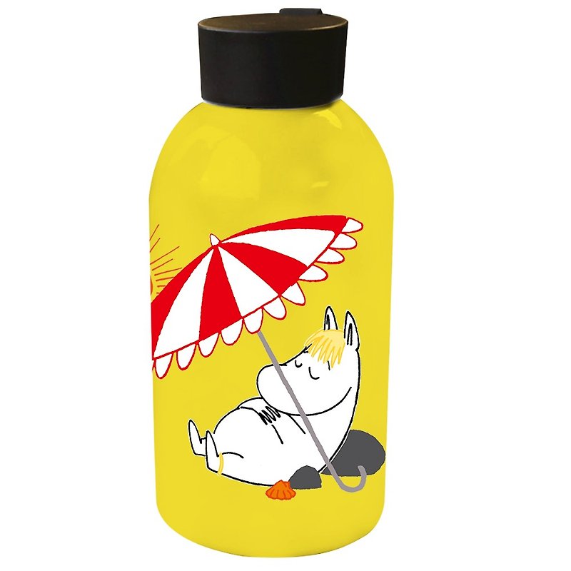 Moomin嚕嚕米授權-大容量不鏽鋼保溫瓶(黃) - 其他 - 其他金屬 紅色