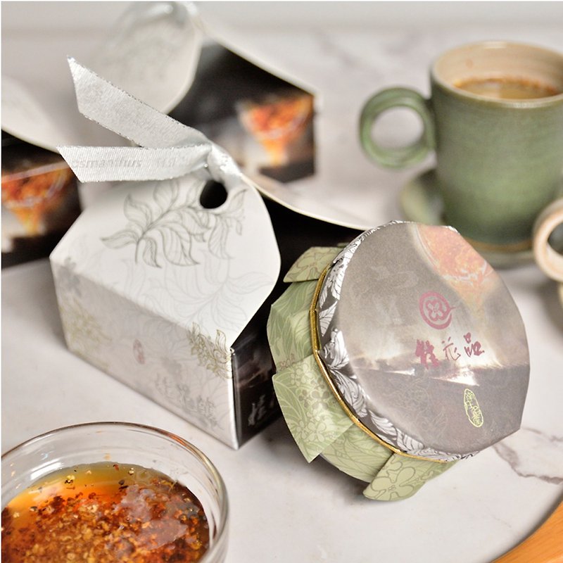 【ハオヤンキンモクセイ詰め】グレースキンモクセイシロップ（130g） - お茶 - 食材 透明