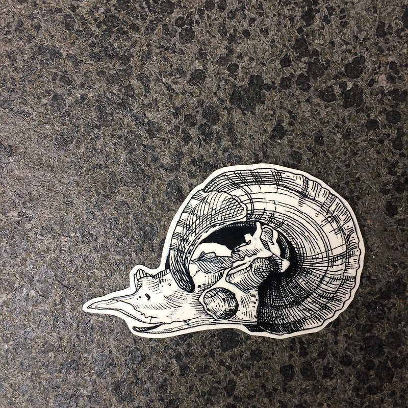 cottontatt // ram bighorn sheep skull // temporary tattoo sticker - สติ๊กเกอร์แทททู - กระดาษ สีดำ