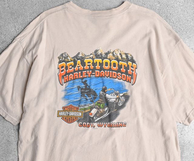 Vintage Harley-Davidson Tee / 美式休閒穿搭、美式圖案T - 設計館