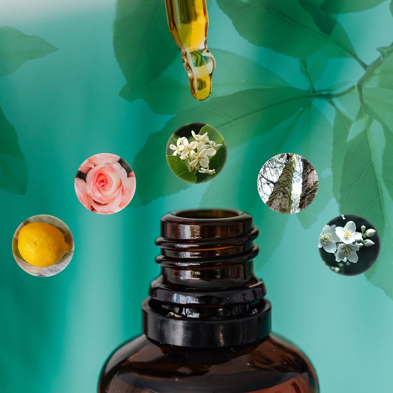 [Give away sweet orange essential oil worth 350 yuan] rose/osmanthus/jasmine/lemon/cypress hydrosol - น้ำหอม - พืช/ดอกไม้ สีใส