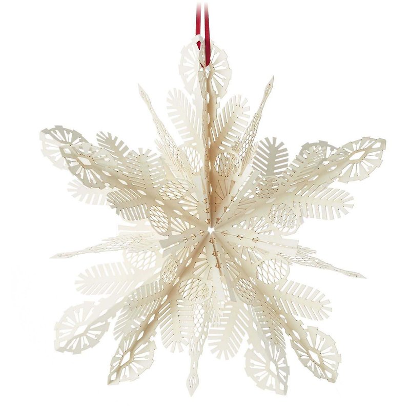 Laser engraving Mi Magic Christmas - Snowflake Charm - Other - Paper White