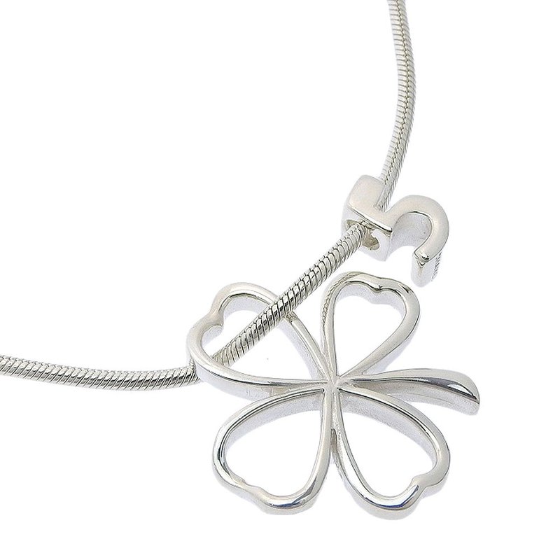 【日本直送】シャネル CHANEL クローバー No.5 アイコン ネックレス シルバー925 クローバー 約21.4g レディース【中古】 - 項鍊 - 銀 銀色