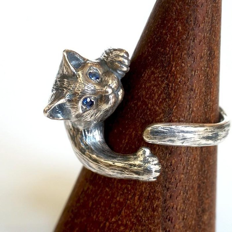 Cat Ring Giulietta (Crickri pupil version) - General Rings - Other Metals 
