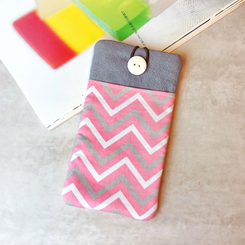 iPhone sleeve, Samsung Galaxy Note 8 case, cell phone pouch, iPod sleeve (P-267) - Phone Cases - Cotton & Hemp 