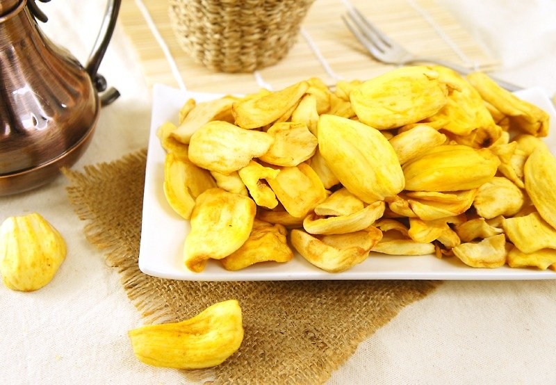 Afternoon snack light│Fresh fruit jackfruit crisps (120g/pack) - Dried Fruits - Fresh Ingredients 