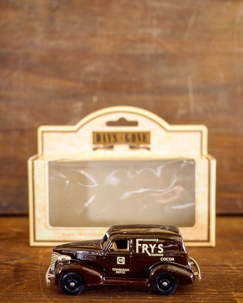 British system early coffee model food company special car (including original box) (Pinkoi limited) (J) - ของวางตกแต่ง - โลหะ สีนำ้ตาล