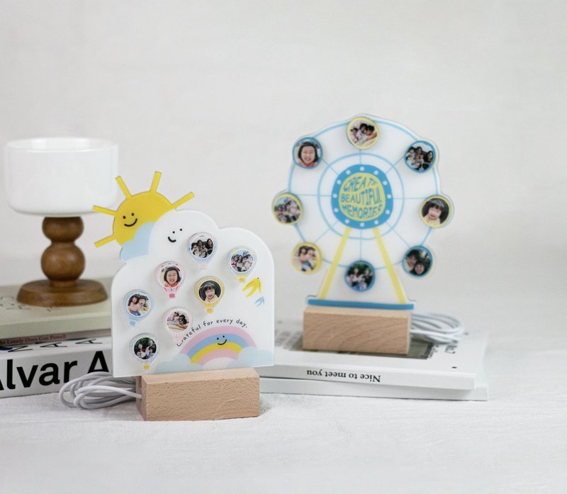 客製禮物 |  客製化磁吸夜燈 - 燈具/燈飾 - 壓克力 
