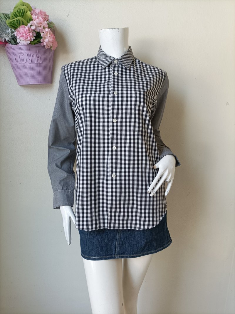 COMME des GARCONS Womens shirt / Cotton shirt Size S - 女襯衫 - 棉．麻 