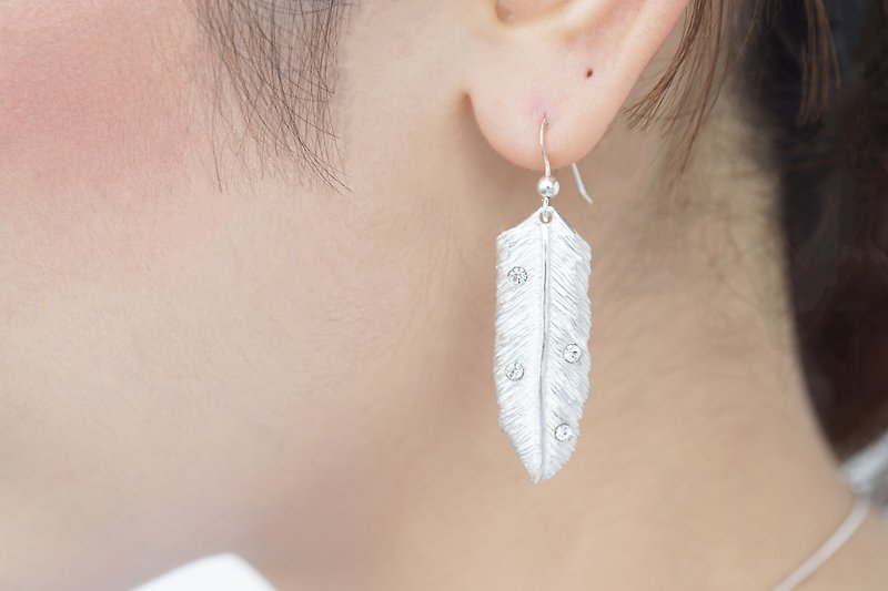 Avialae Albatross Earrings - Earrings & Clip-ons - Silver Silver