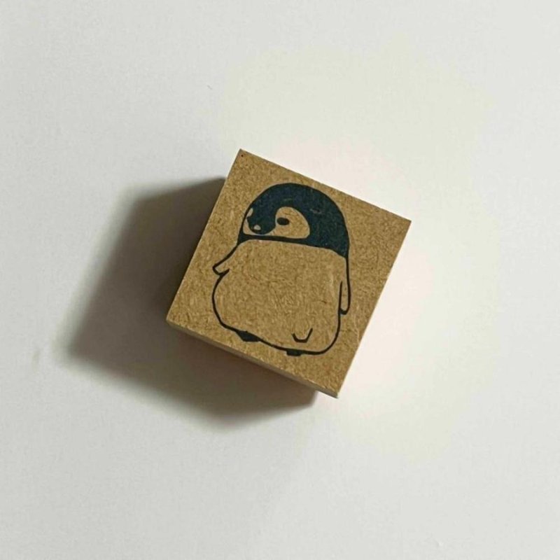 ラバースタンプ ペンギン振り向き エピリリオリジナル - 印章/印台 - 橡膠 